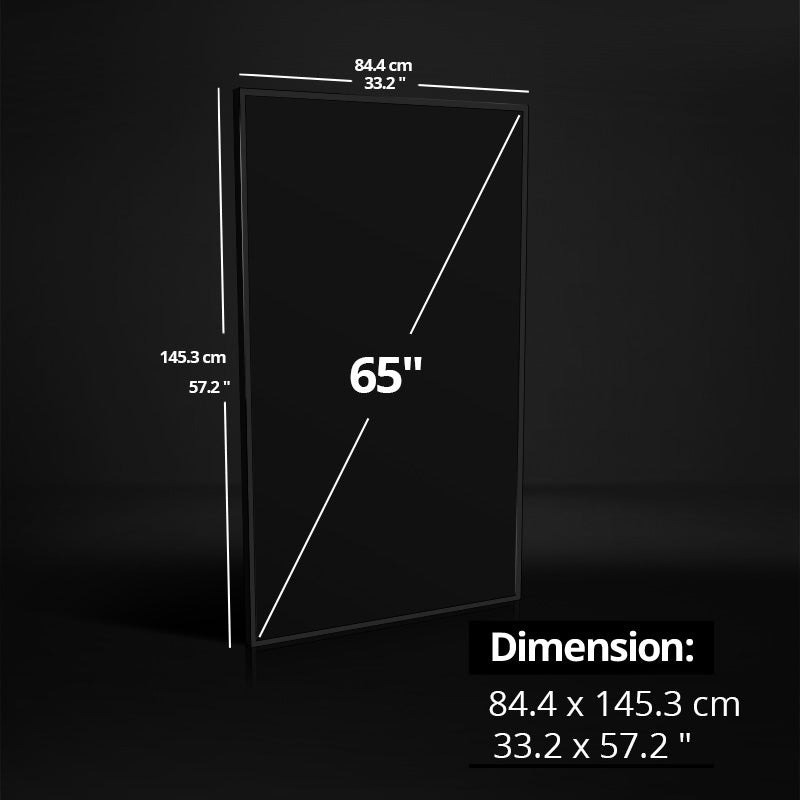 65" Blackdove Digital Canvas Rental