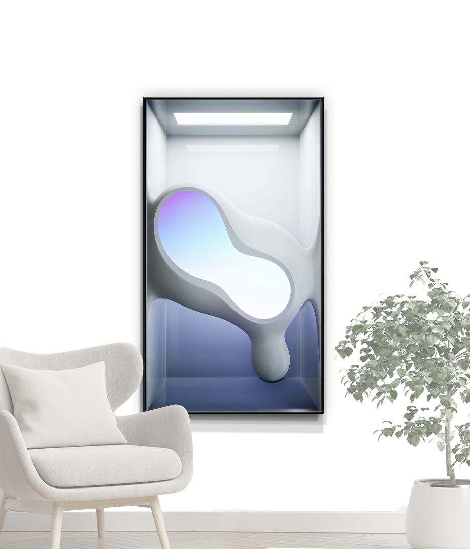 65" Blackdove Digital Canvas Rental