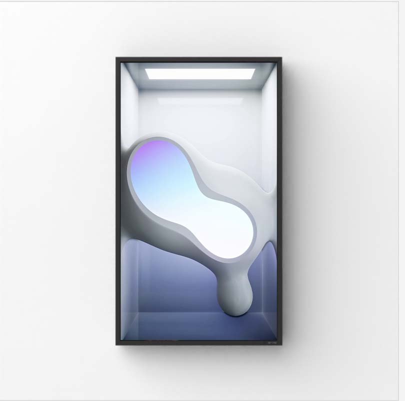 65" Blackdove Digital Canvas Rental